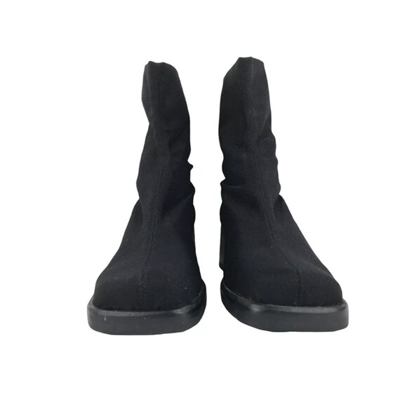 Mezlan Womens Black Round Toe Stretch‎ Pull On Ankle Platform Boots Size US 9 M - Picture 3 of 9